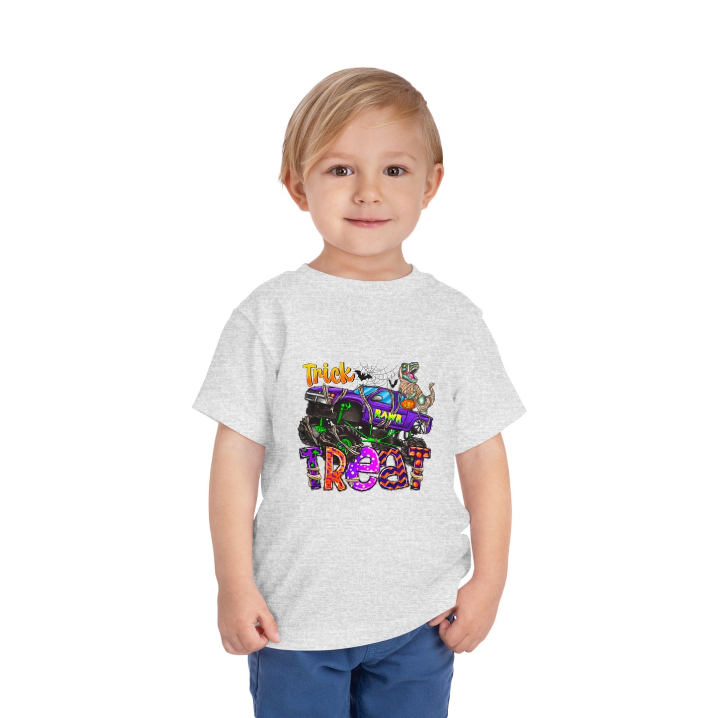 Trick rawr Treat Toddler Short Sleeve Tee