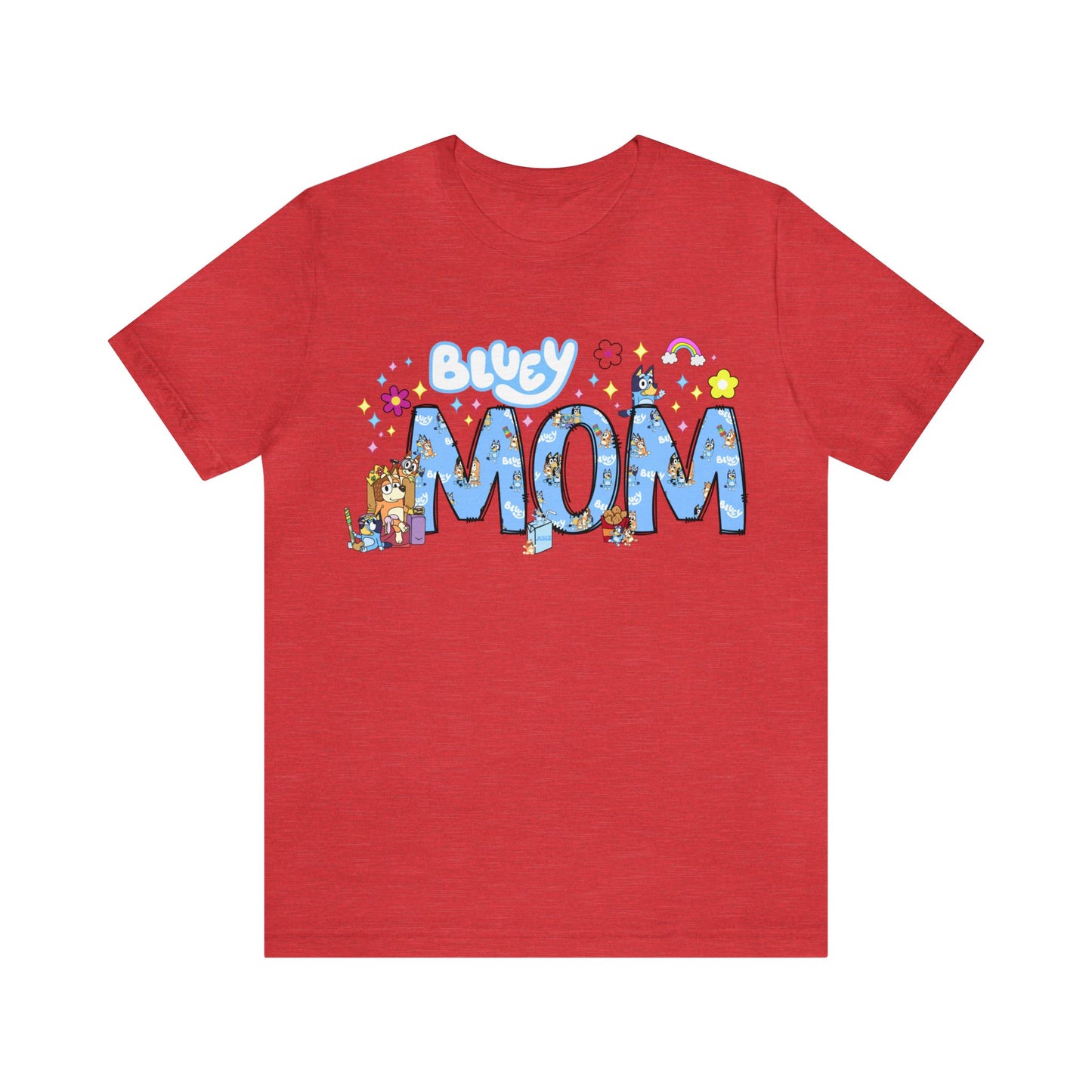 BLUEY MOM AFFIRMATIONS short sleeve tshirt