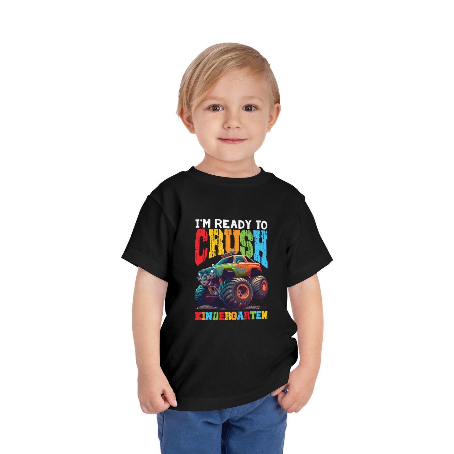 I'm Ready to Crush Kindergarten Toddler Short Sleeve Tee