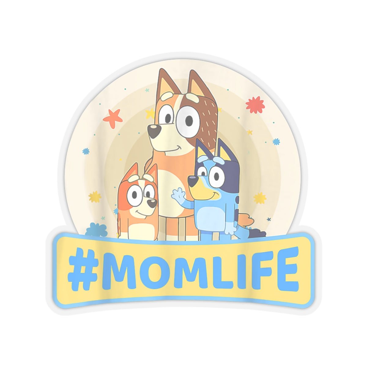 MOMLIFE Kiss-Cut Stickers