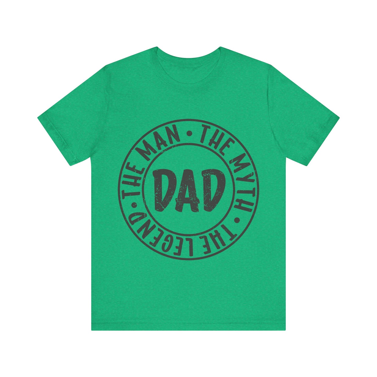 DAD The Man. The Myth. The Legend Jersey Short Sleeve Tee