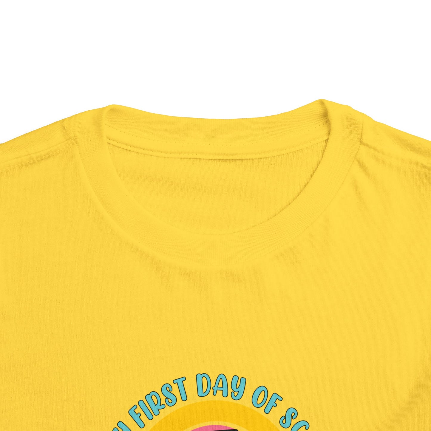 Happy First Day of School - Pre-K Toddler Short Sleeve Tee