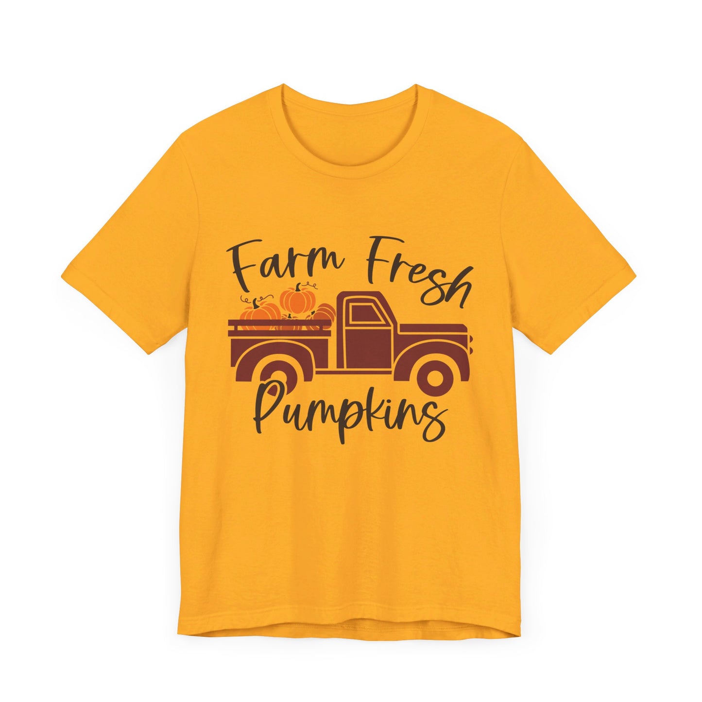 Farm Fresh Pumpkins Jersey Short Sleeve Tee