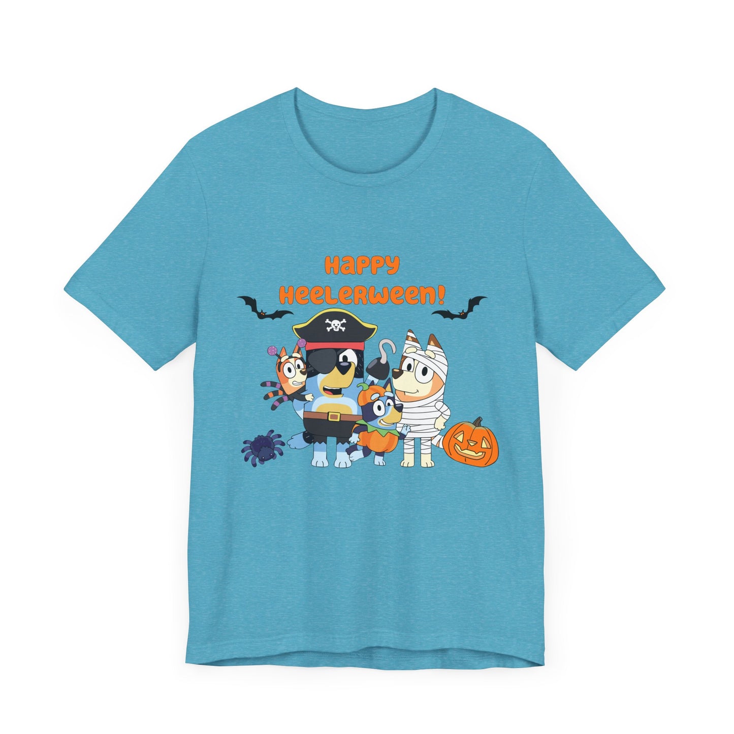 Happy Heelerween Jersey Short Sleeve Tee