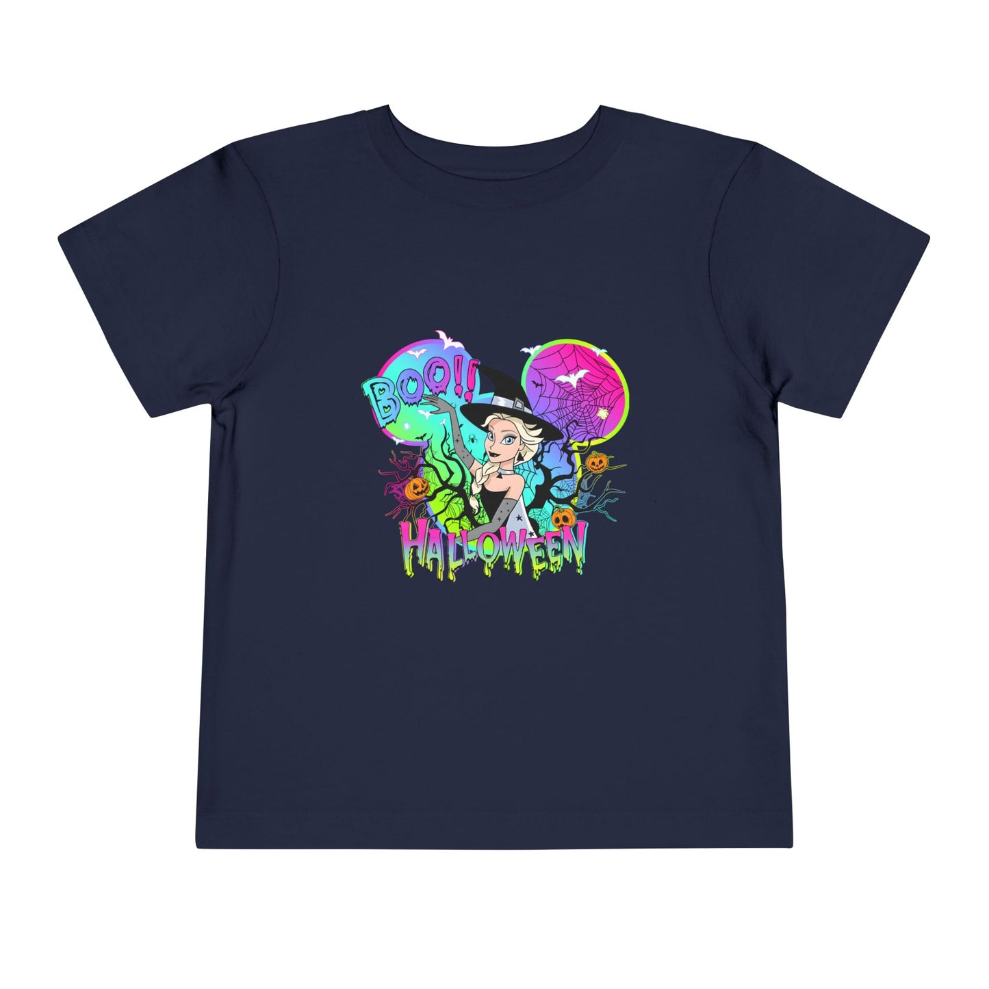 Elsa Boo! Halloween Toddler Short Sleeve Tee