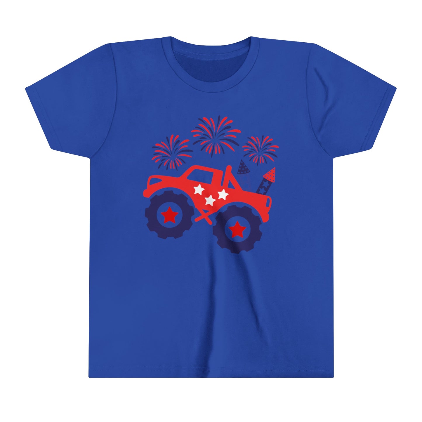 Monster Truck Youth Short Sleeve Tee