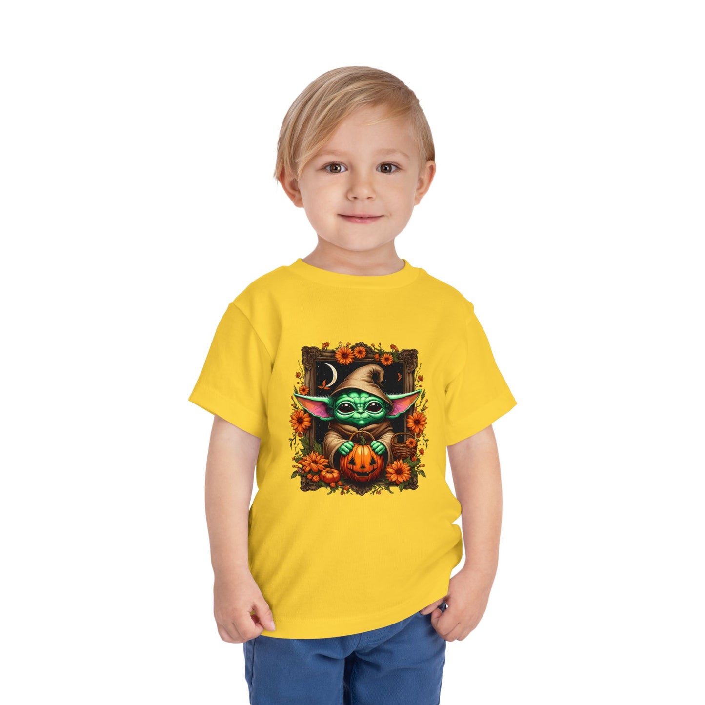 Baby Yoda Toddler Short Sleeve Tee