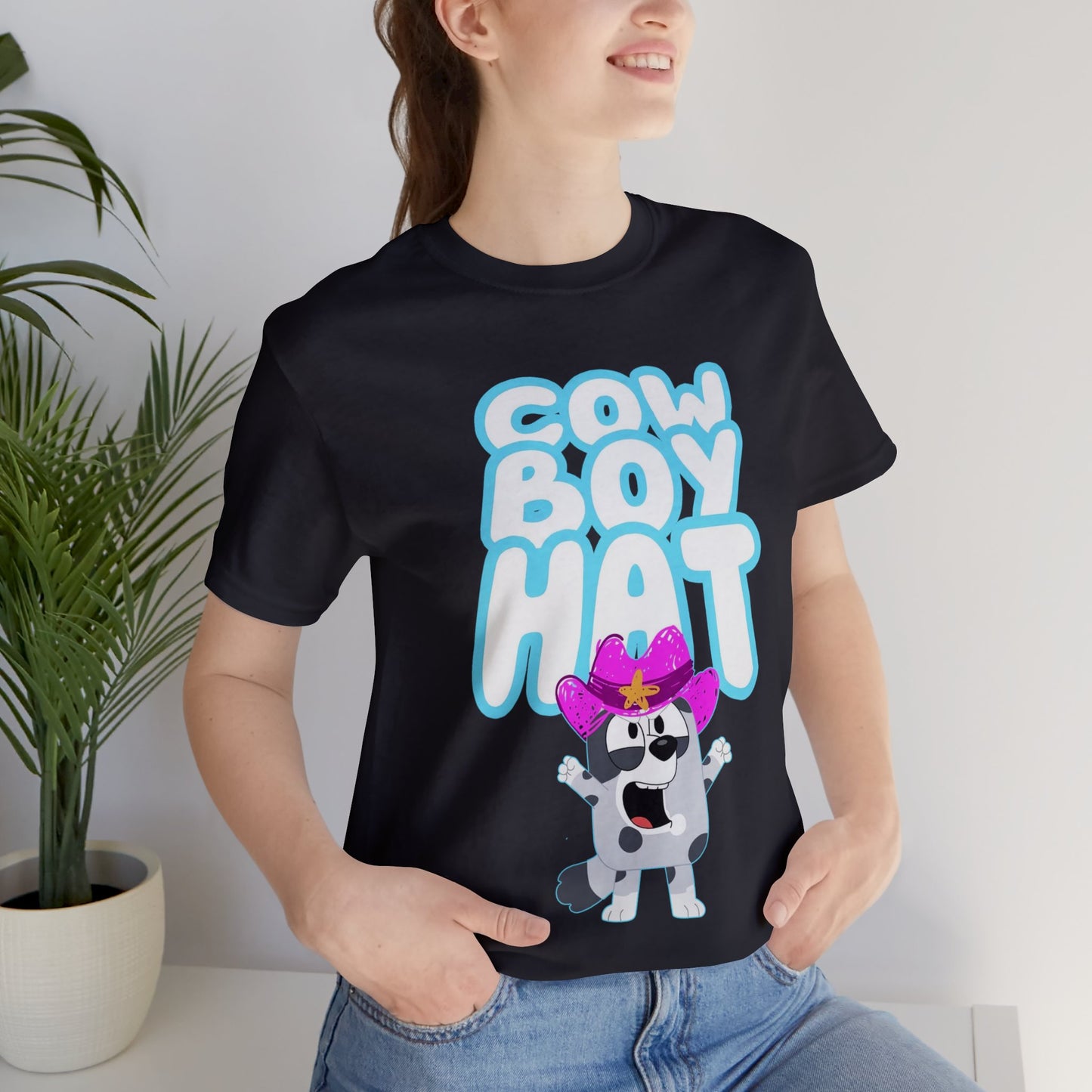 Cowboy Hat Short Sleeve Tshirt