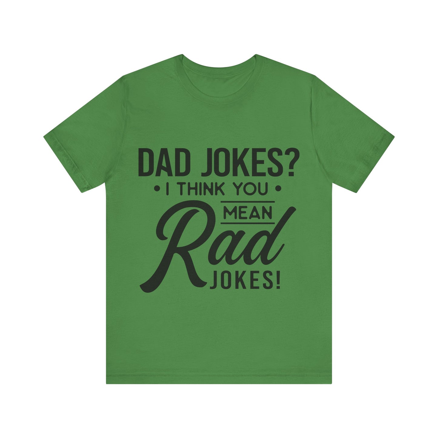 Dad Jokes Jersey Short Sleeve Tee