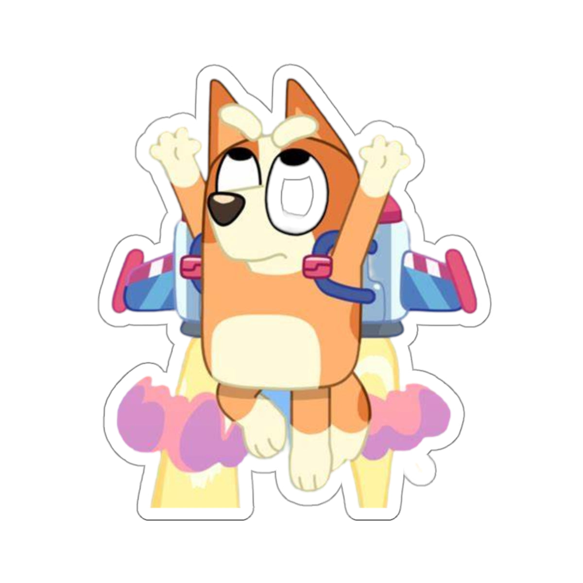 Jet Pack Bingo Kiss-Cut Stickers