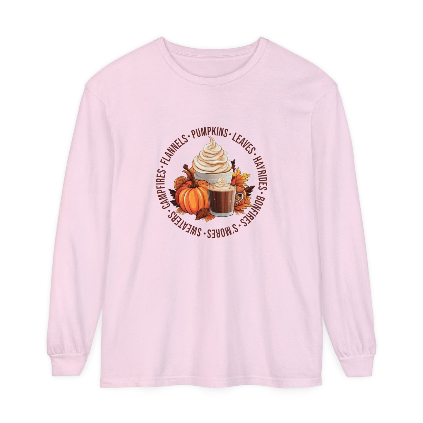 Circle of Fall Long Sleeve T-Shirt