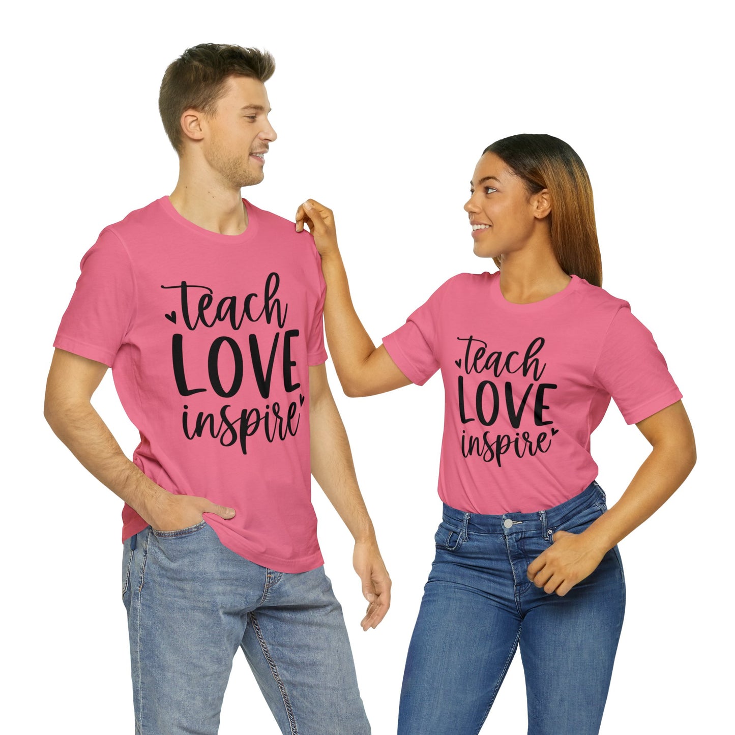 Teach Love Inspire Short sleeve Tshirt