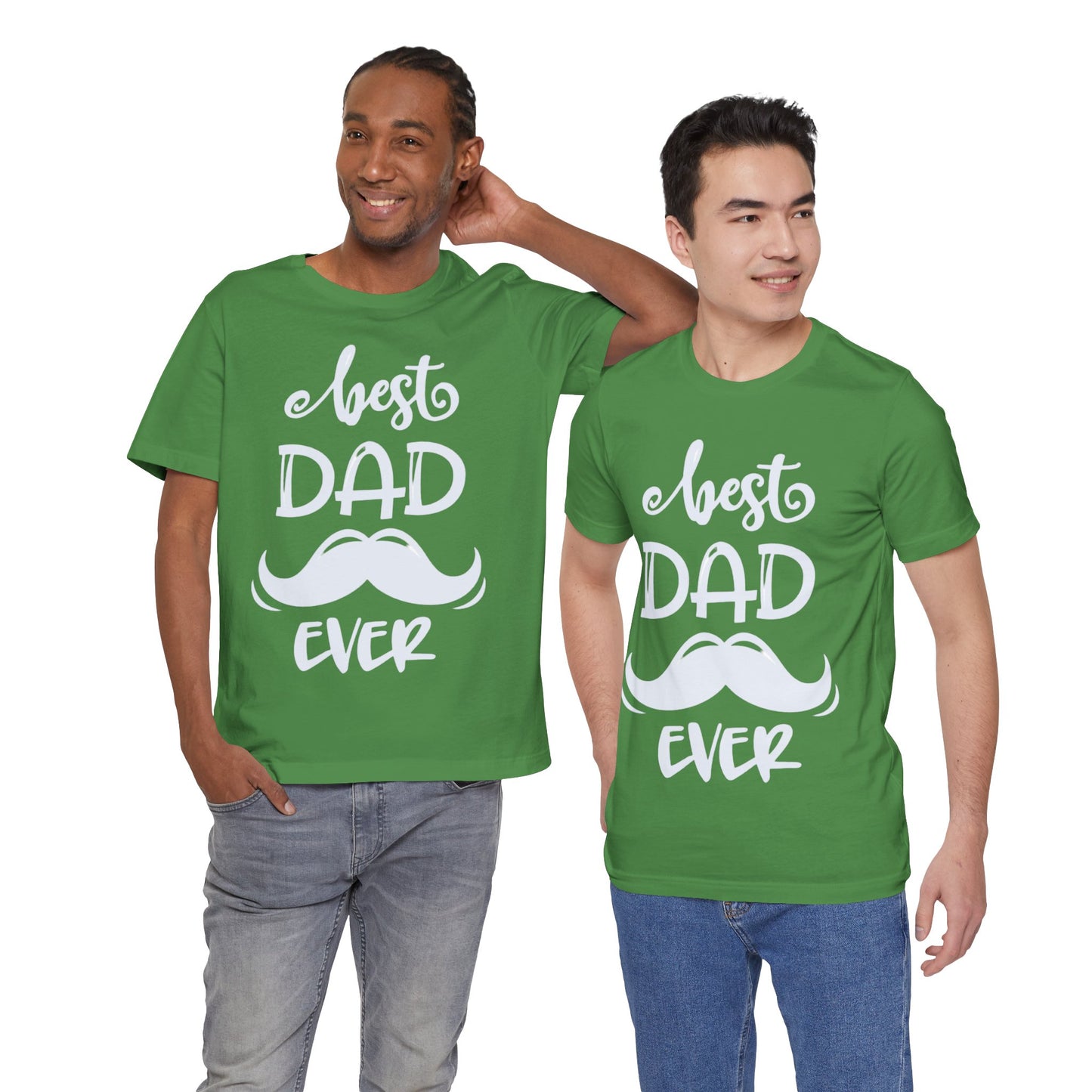 Best Dad Ever Jersey Short Sleeve Tee