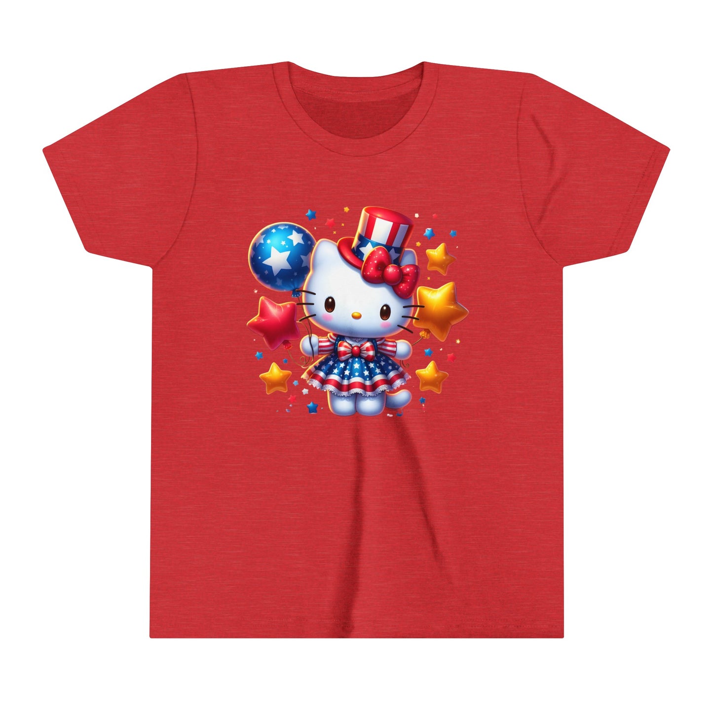 Balloons Hello Kitty Youth Short Sleeve Tee