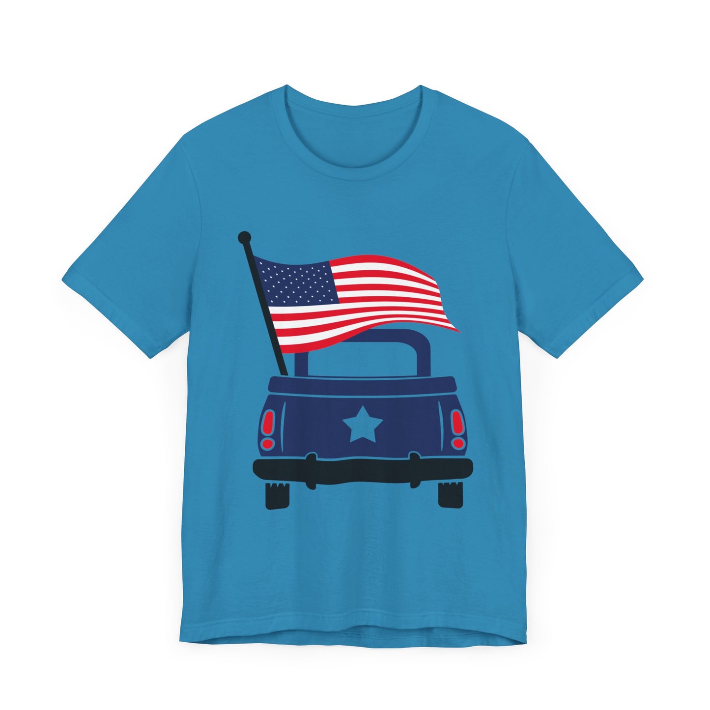 Flag & Truck Jersey Short Sleeve Tee