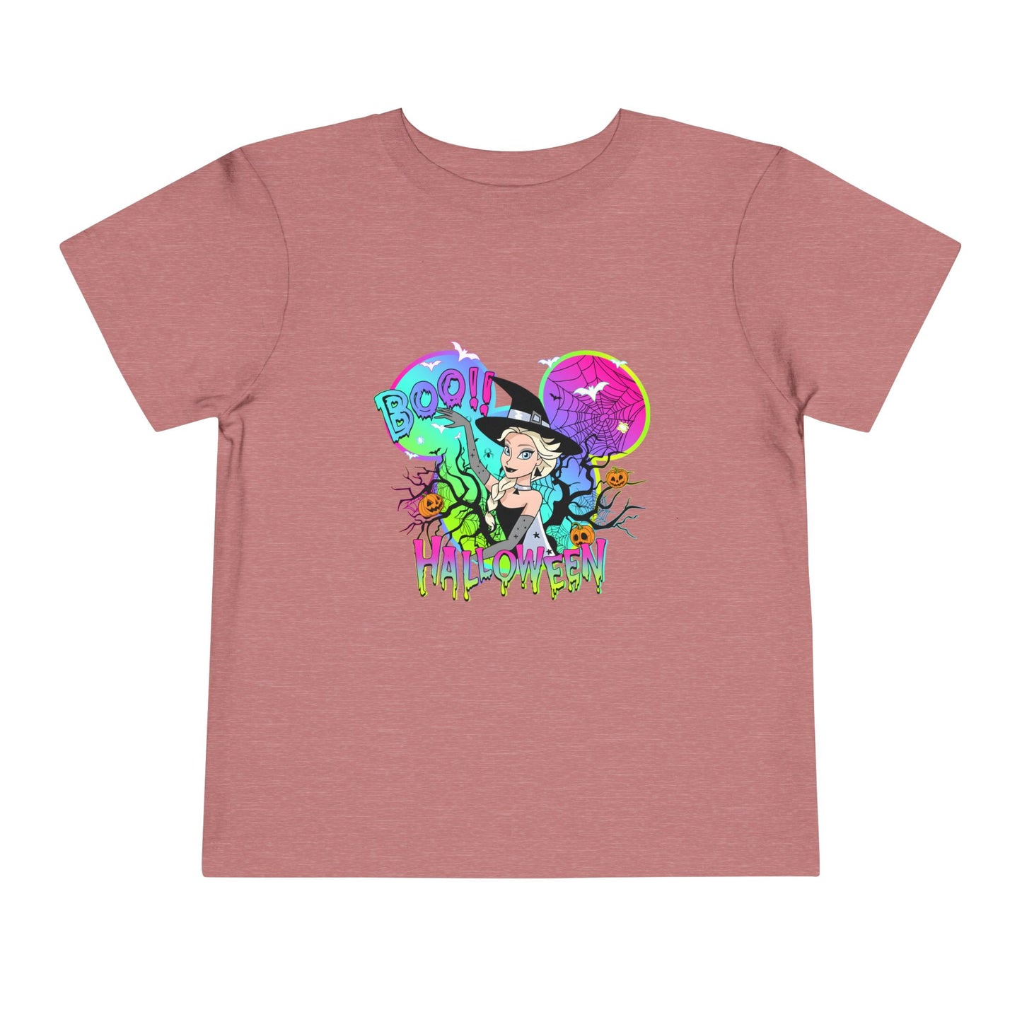 Elsa Boo! Halloween Toddler Short Sleeve Tee