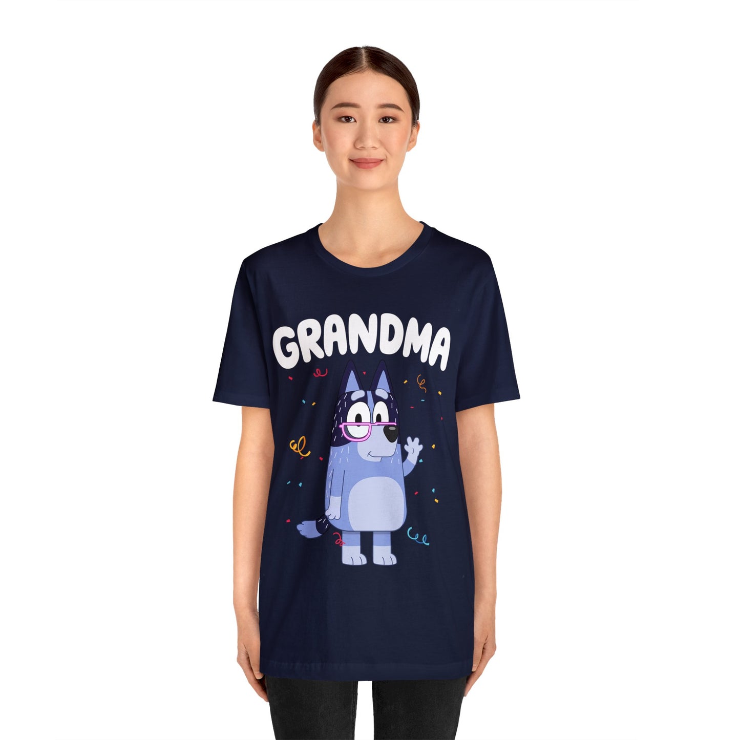 Grandma Bluey Birthday short sleeve Tshirt