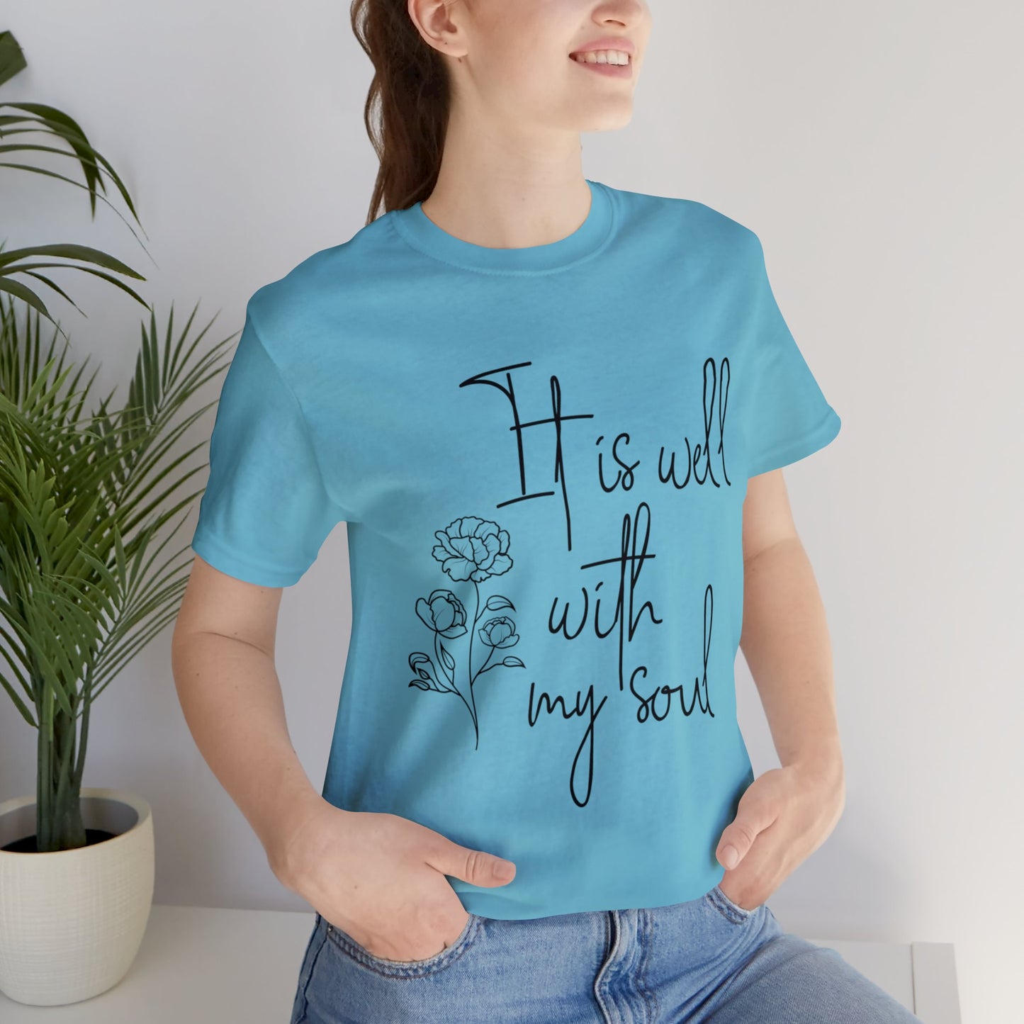 It is well with my soul Short sleeve Tshirt