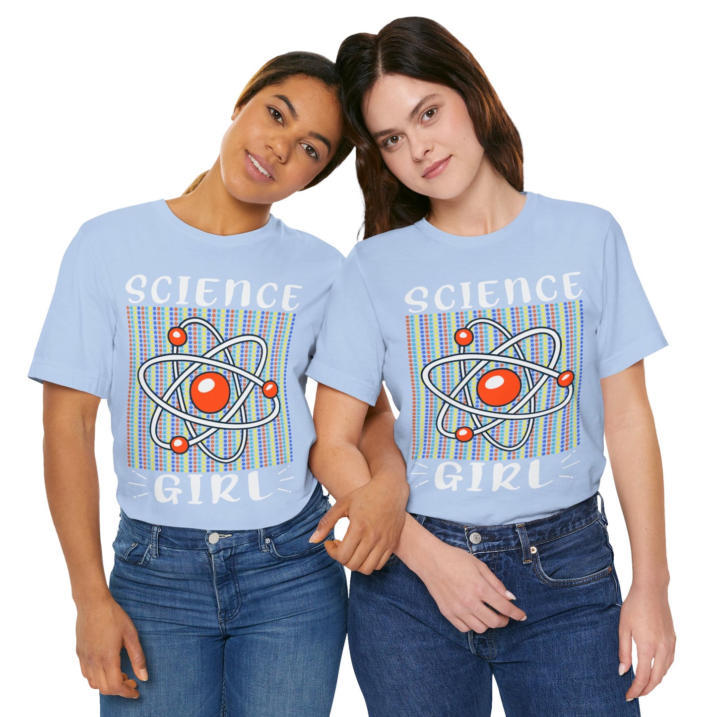 Science  Girl Jersey Short Sleeve Tee