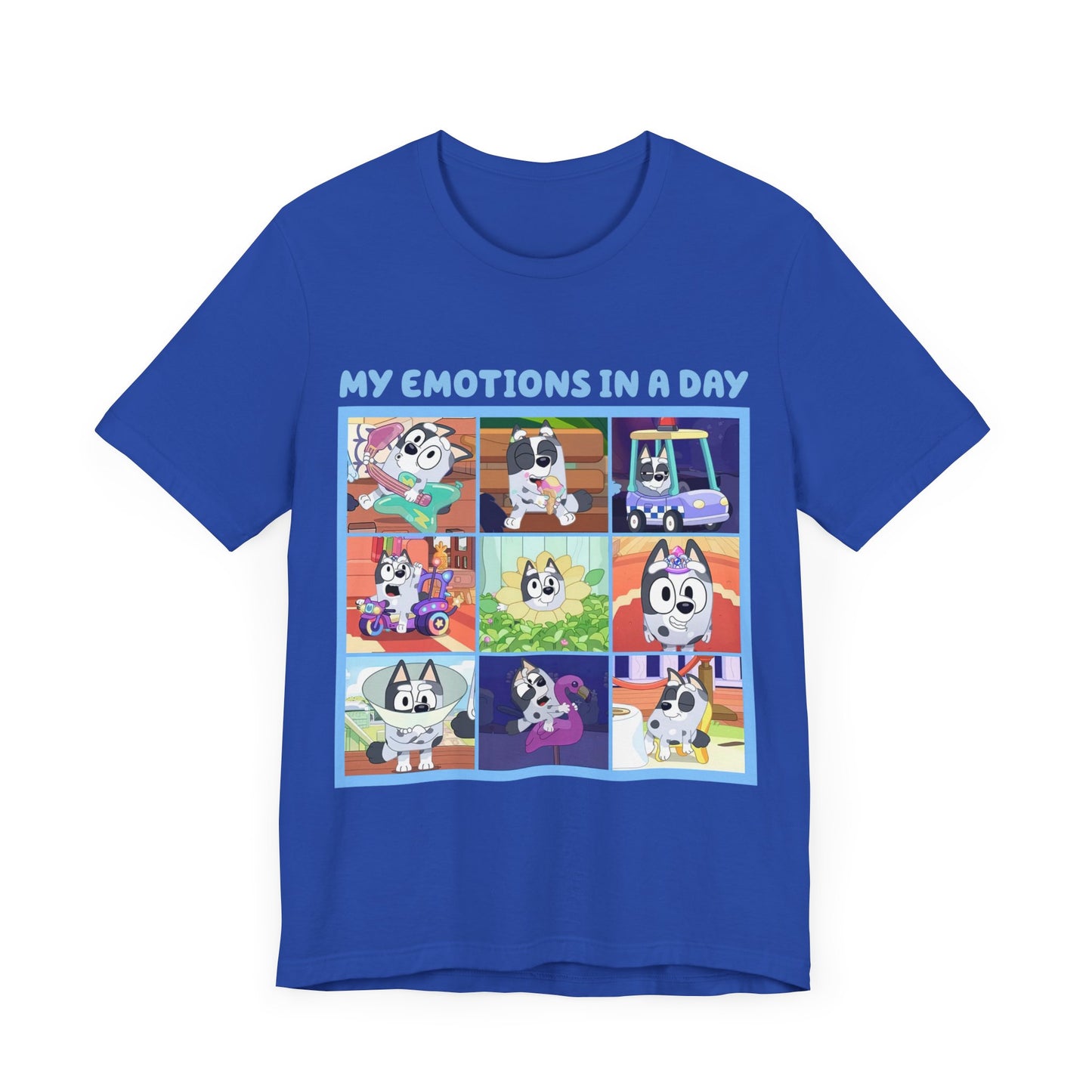 My Emotions in a Day Short Sleeve Tee