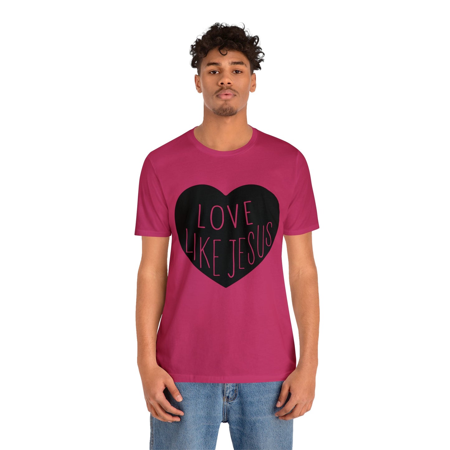 Love like Jesus Short sleeve Tshirt