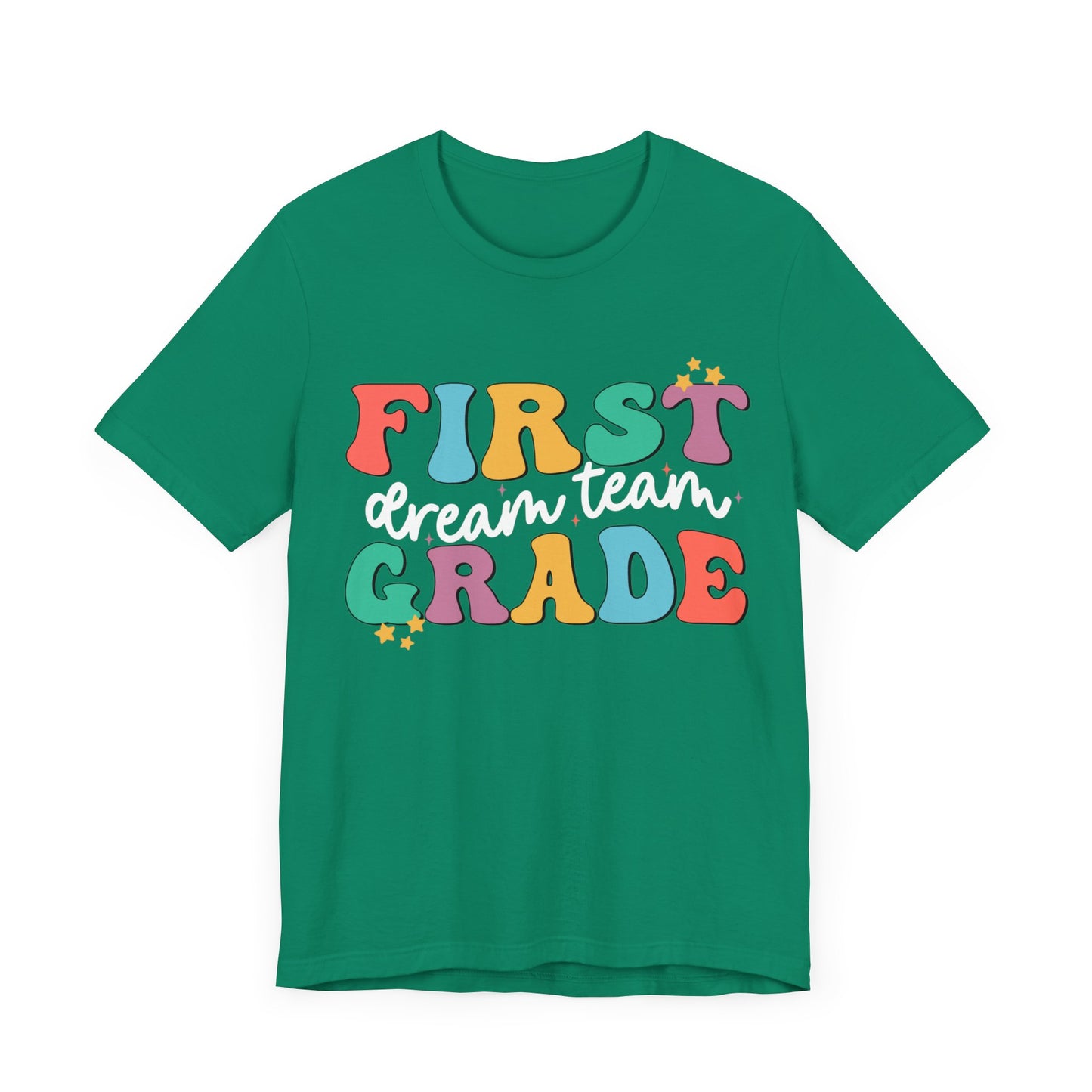 First Grade Dream Team Jersey Short Sleeve Tee