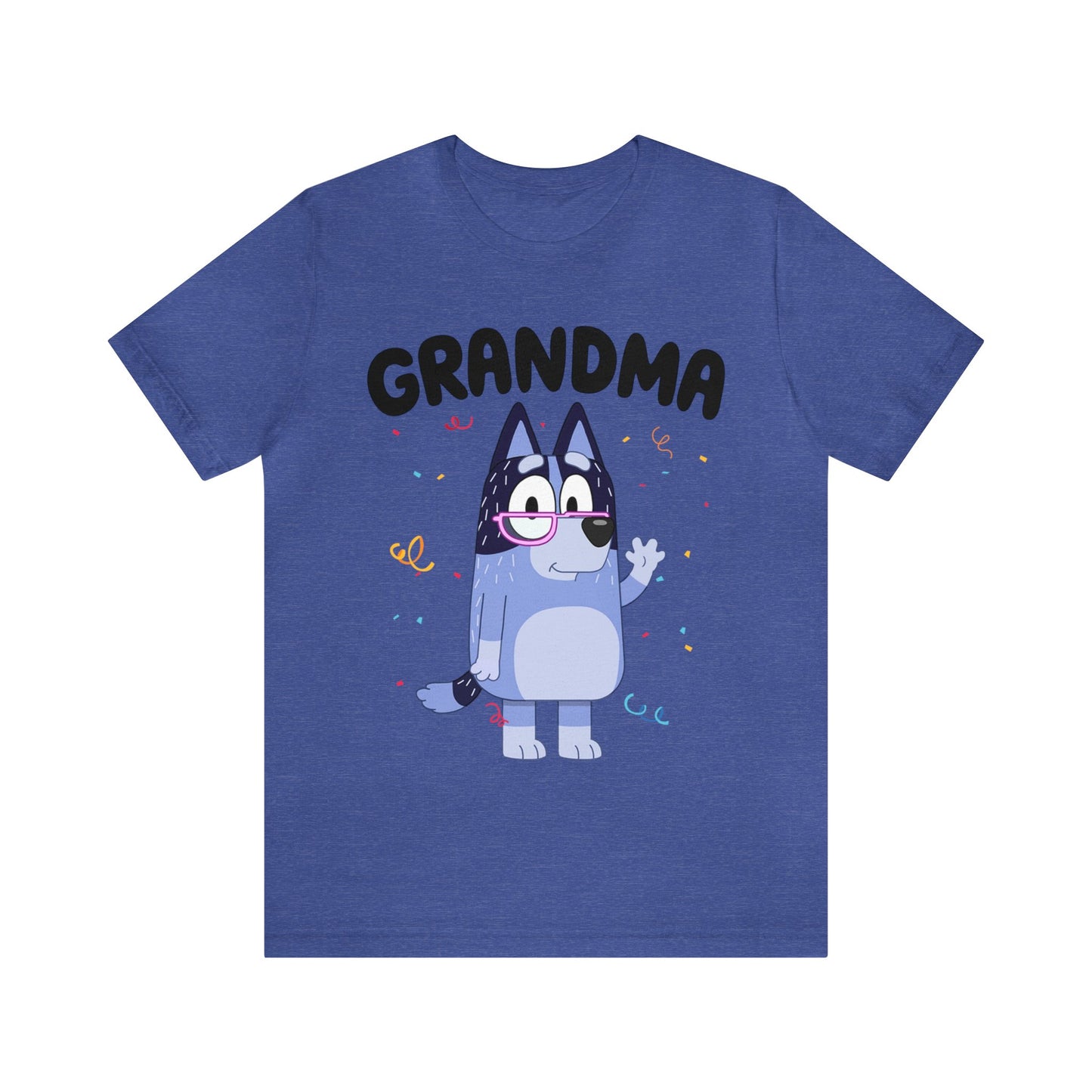 Grandma Bluey Birthday short sleeve Tshirt