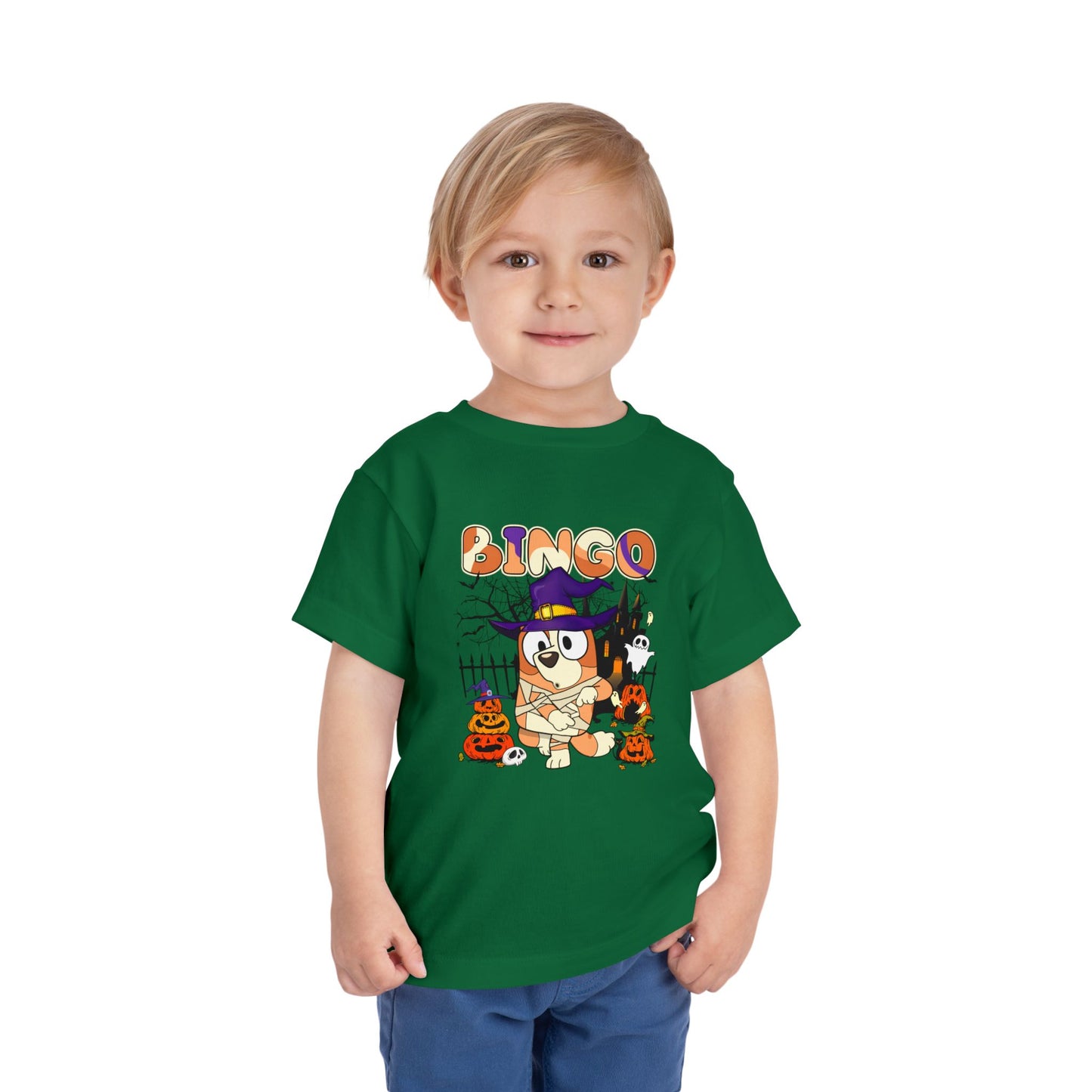 Bingo witch Toddler Short Sleeve Tee