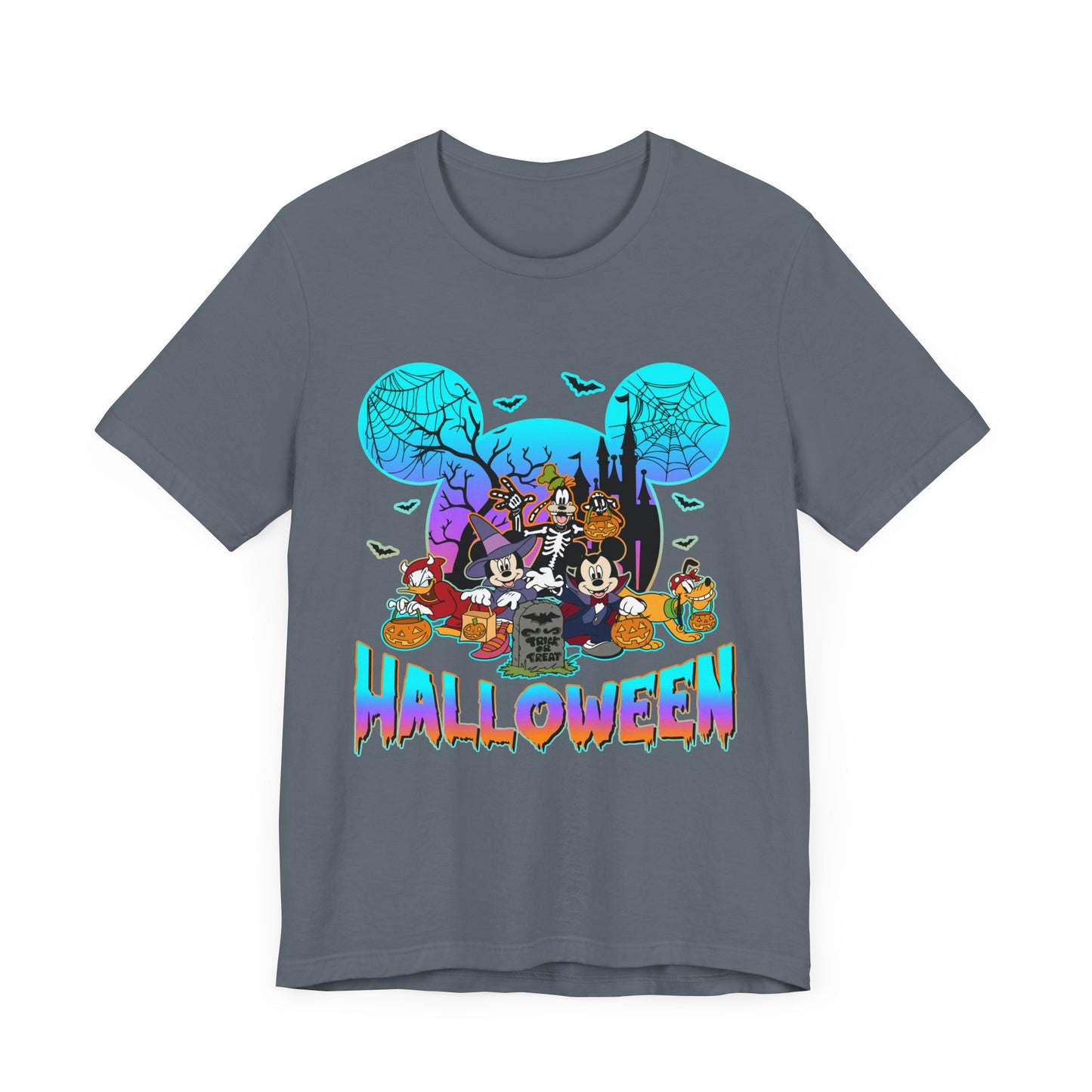 Halloween Mickey and Friends Jersey Short Sleeve Tee