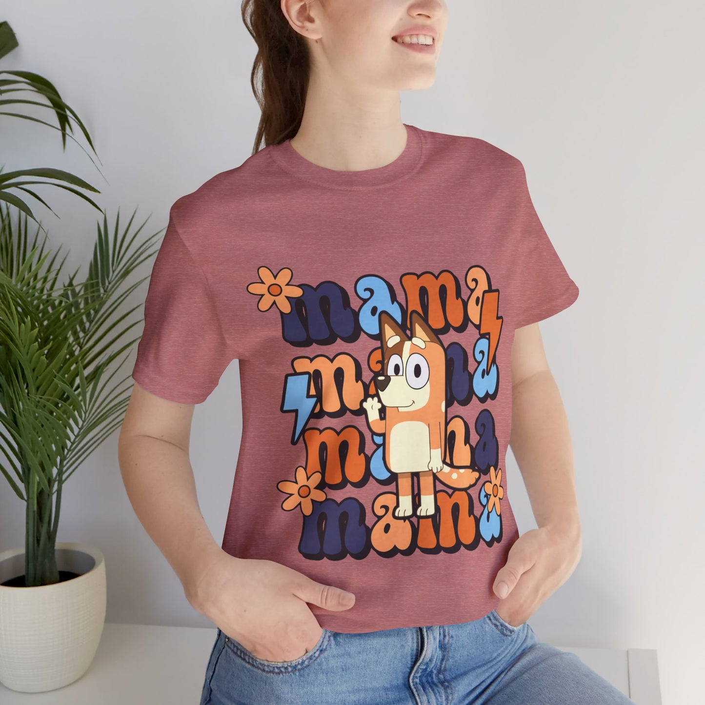 Mama Jersey Short Sleeve Tee