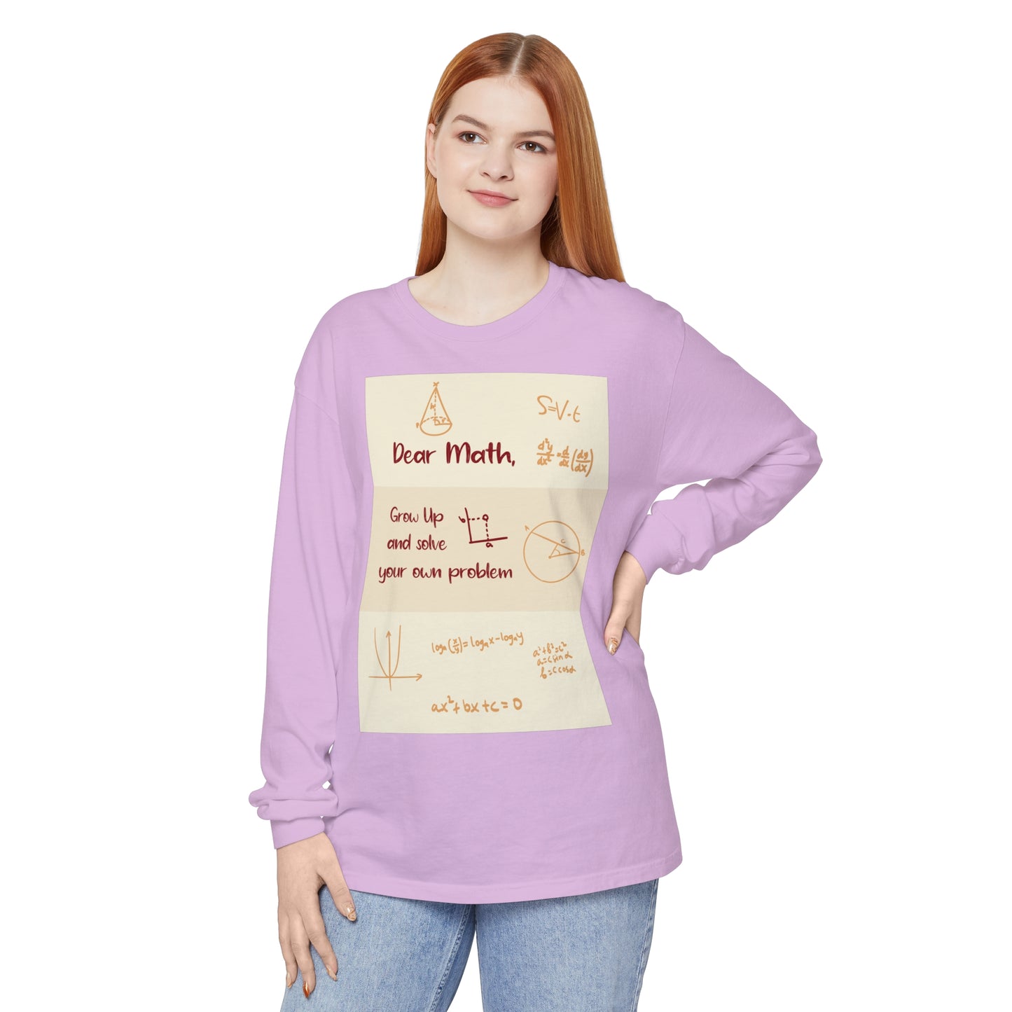 Dear Math Long Sleeve T-Shirt