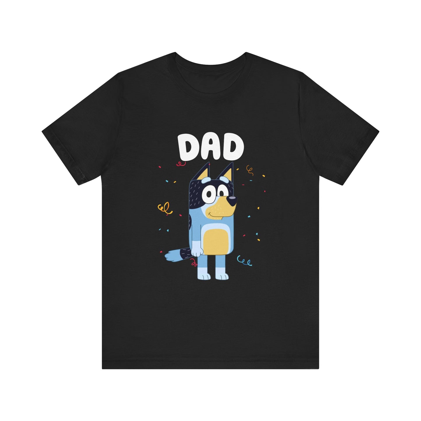 Dad Bluey Birthday Short sleeve Tshirt