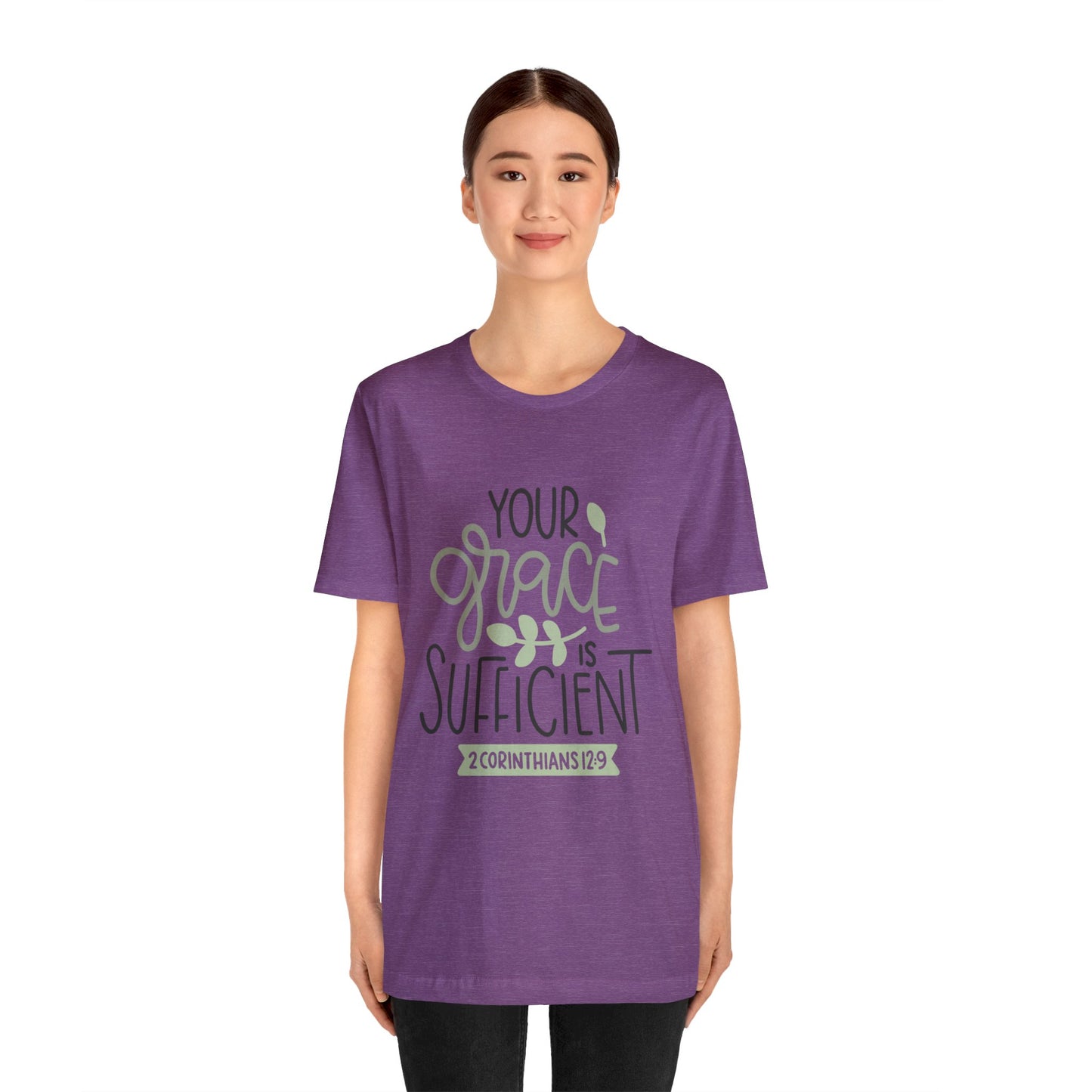 Your Grace Is Sufficient Short Sleeve Tshirt