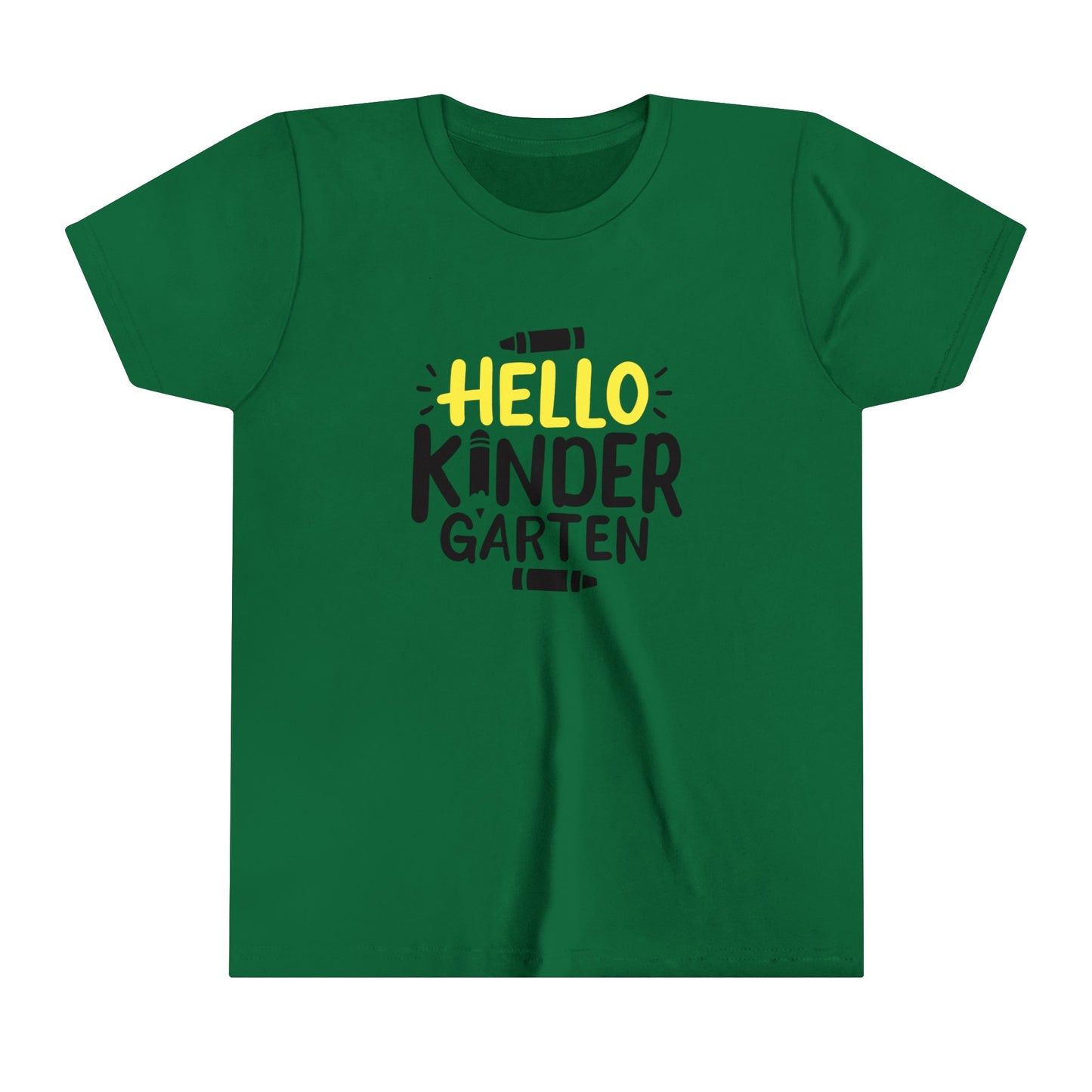 Hello Kindergarten Youth Short Sleeve Tee