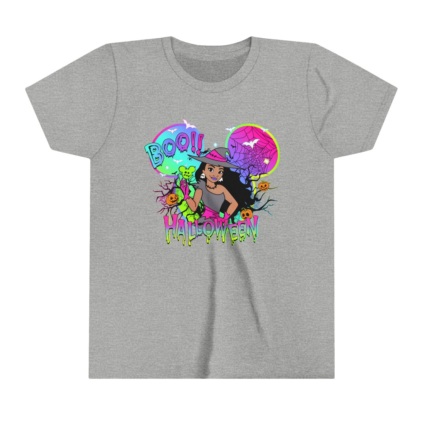 Moana Boo! Halloween Youth Short Sleeve Tee