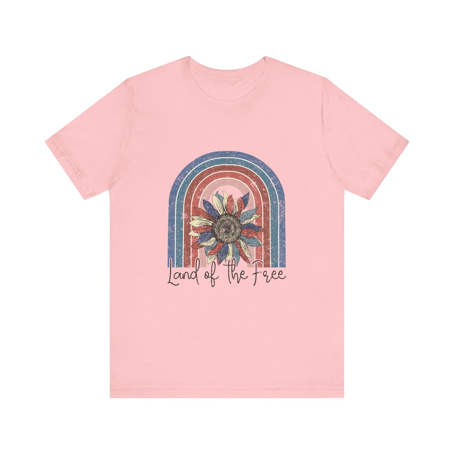 Land of the Free Jersey Short Sleeve Tee