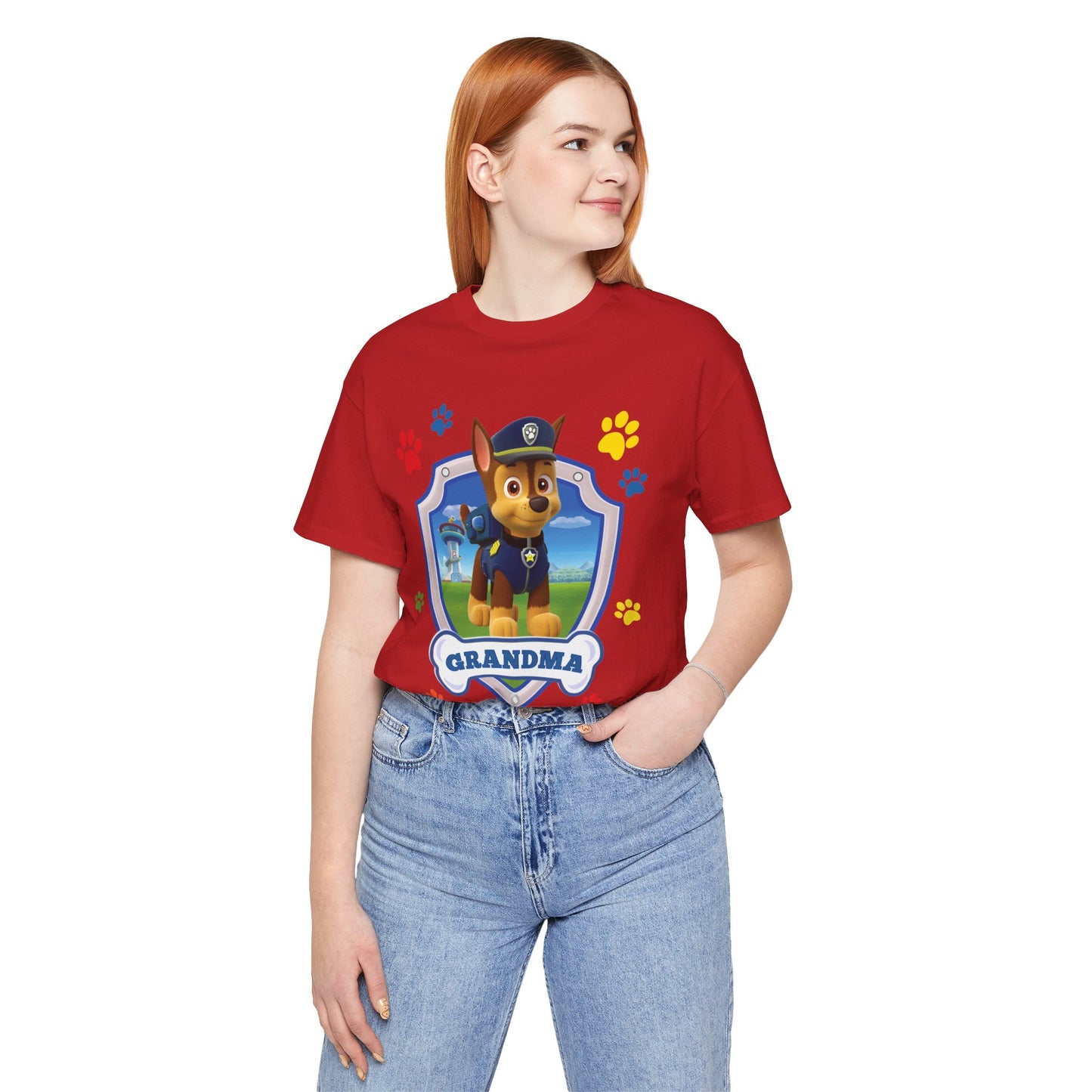 Grandma of the Birthday Boy Jersey Short Sleeve Tee