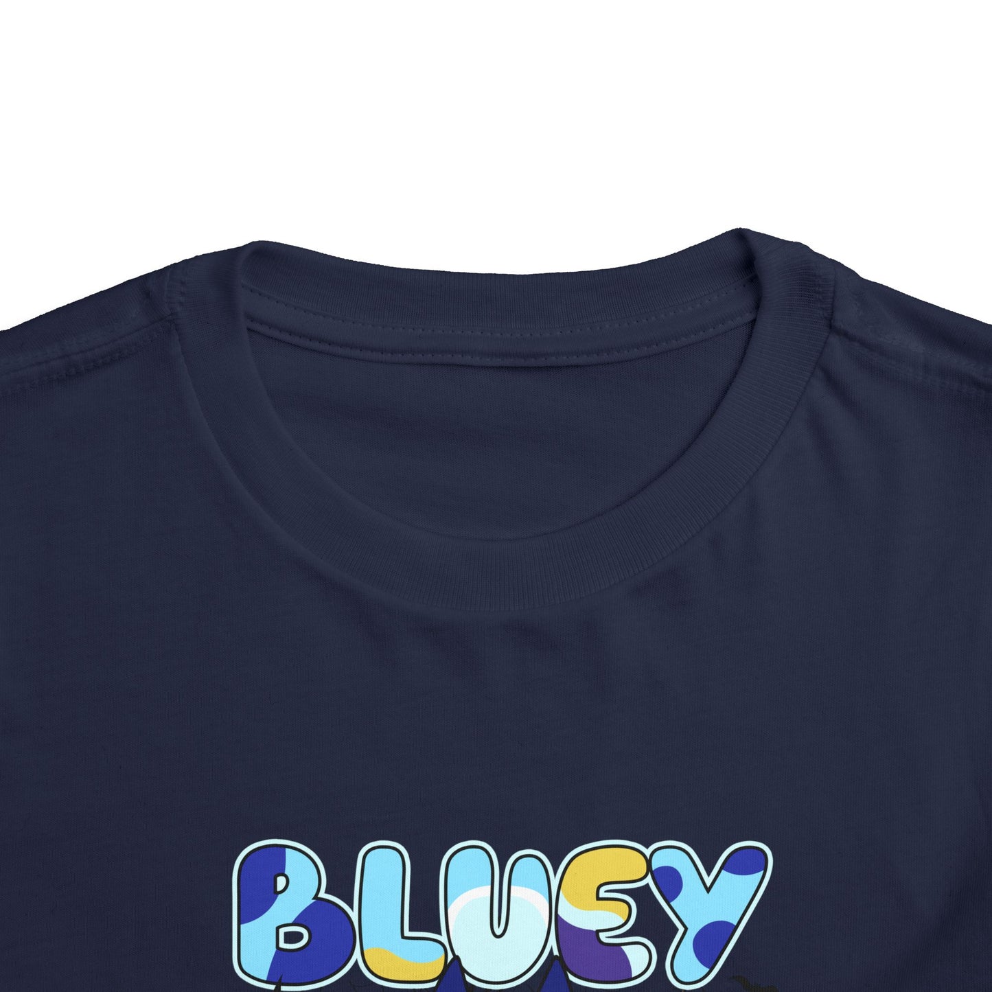 Bluey vampire Toddler Short Sleeve Tee