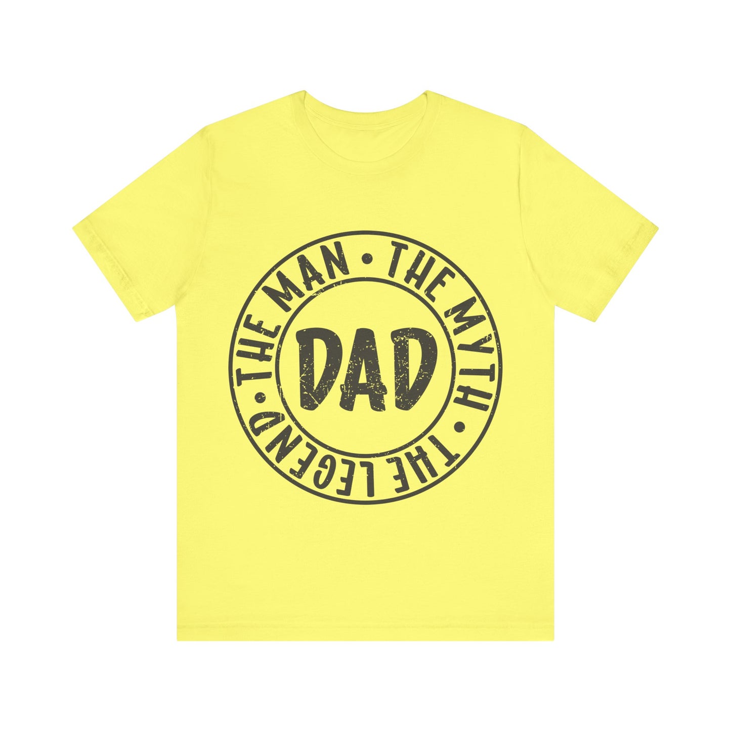 DAD The Man. The Myth. The Legend Jersey Short Sleeve Tee
