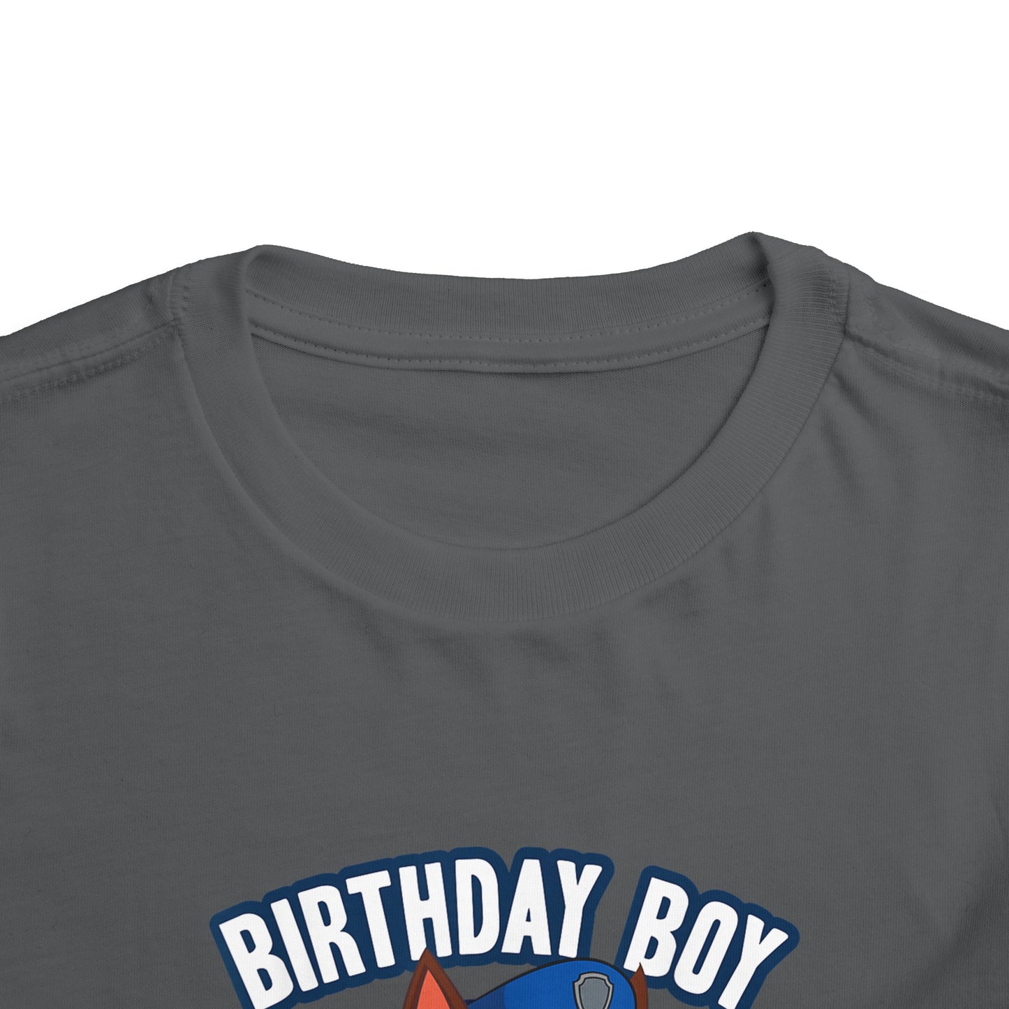 Paw Patrol Chase Birthday Boy Toddler Short Sleeve Tee