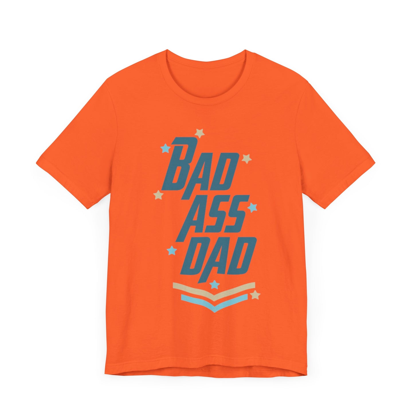 Bad Ass Dad Jersey Short Sleeve Tee