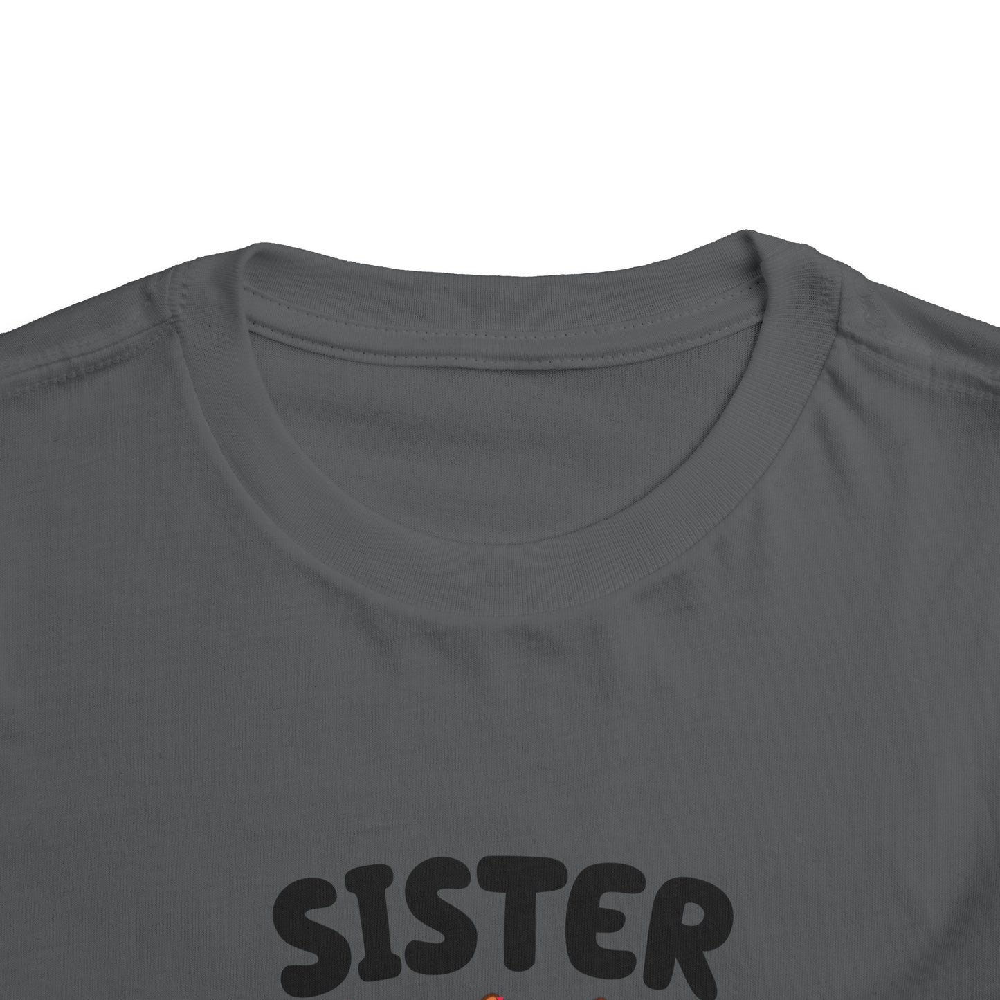 Sister Birthday Toddler Short Sleeve Tee