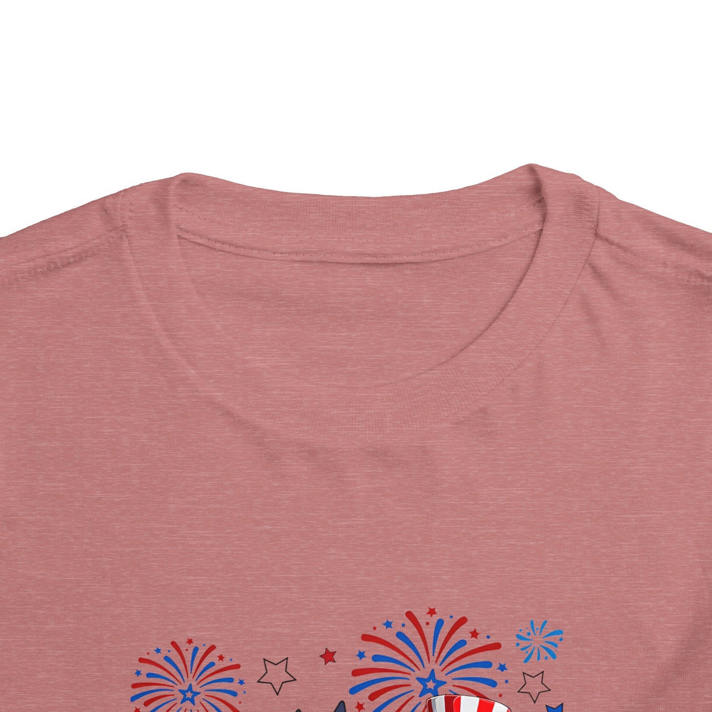 Red, White & Bluey Toddler Short Sleeve Tee