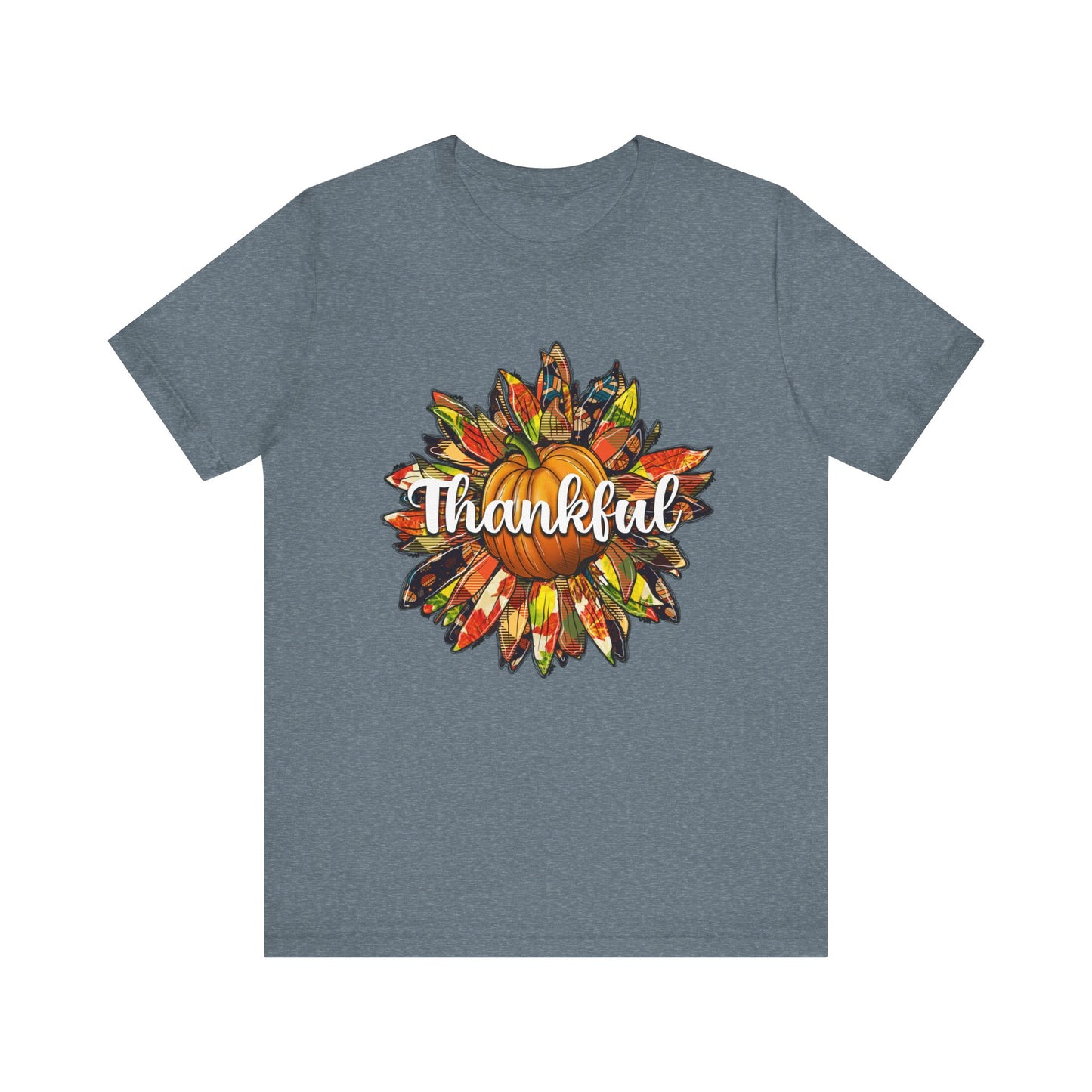 Thankful Sunflower Jersey Short Sleeve Tee