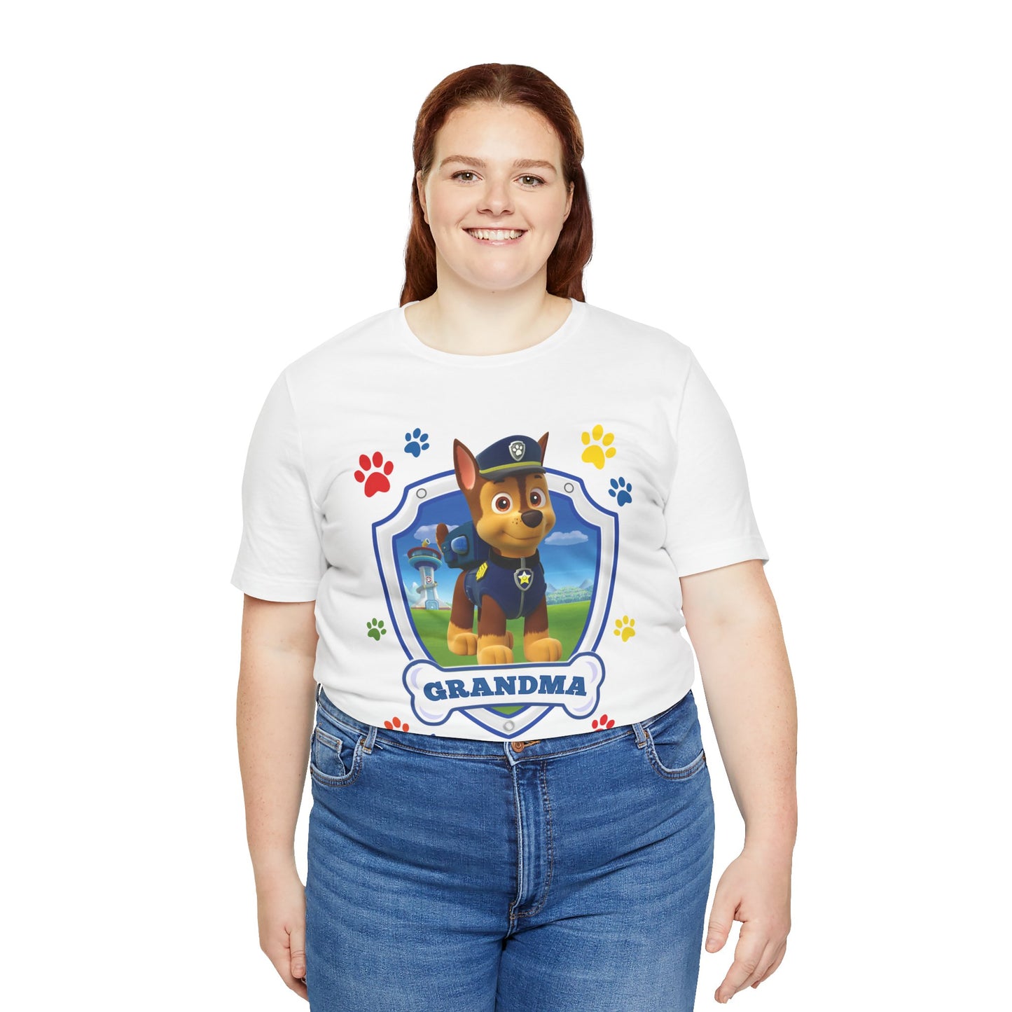 Grandma of the Birthday Boy Jersey Short Sleeve Tee