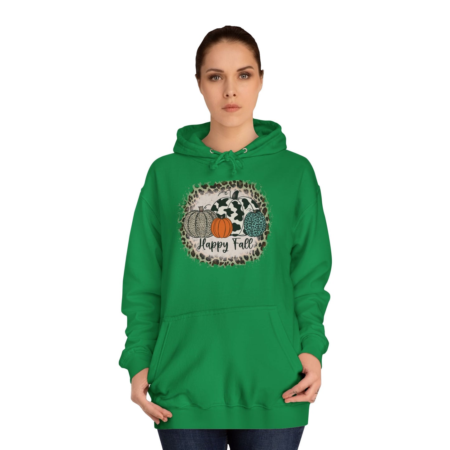 Happy Fall College Hoodie
