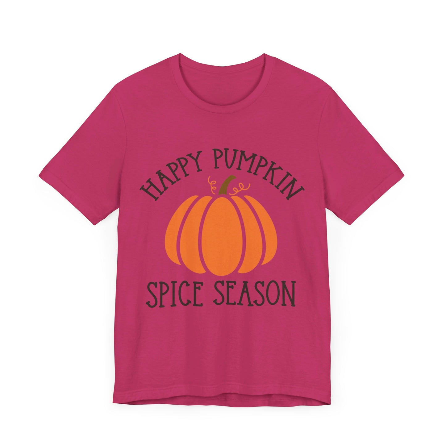 Happy Pumpkin Spice Season Jersey Short Sleeve Tee
