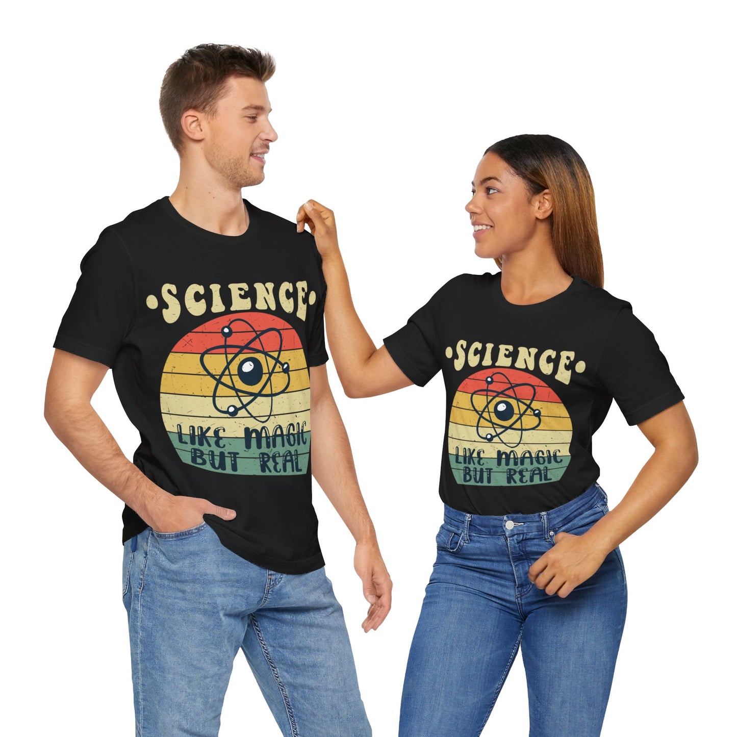 Science Like Magic but Real Jersey Short Sleeve Tee