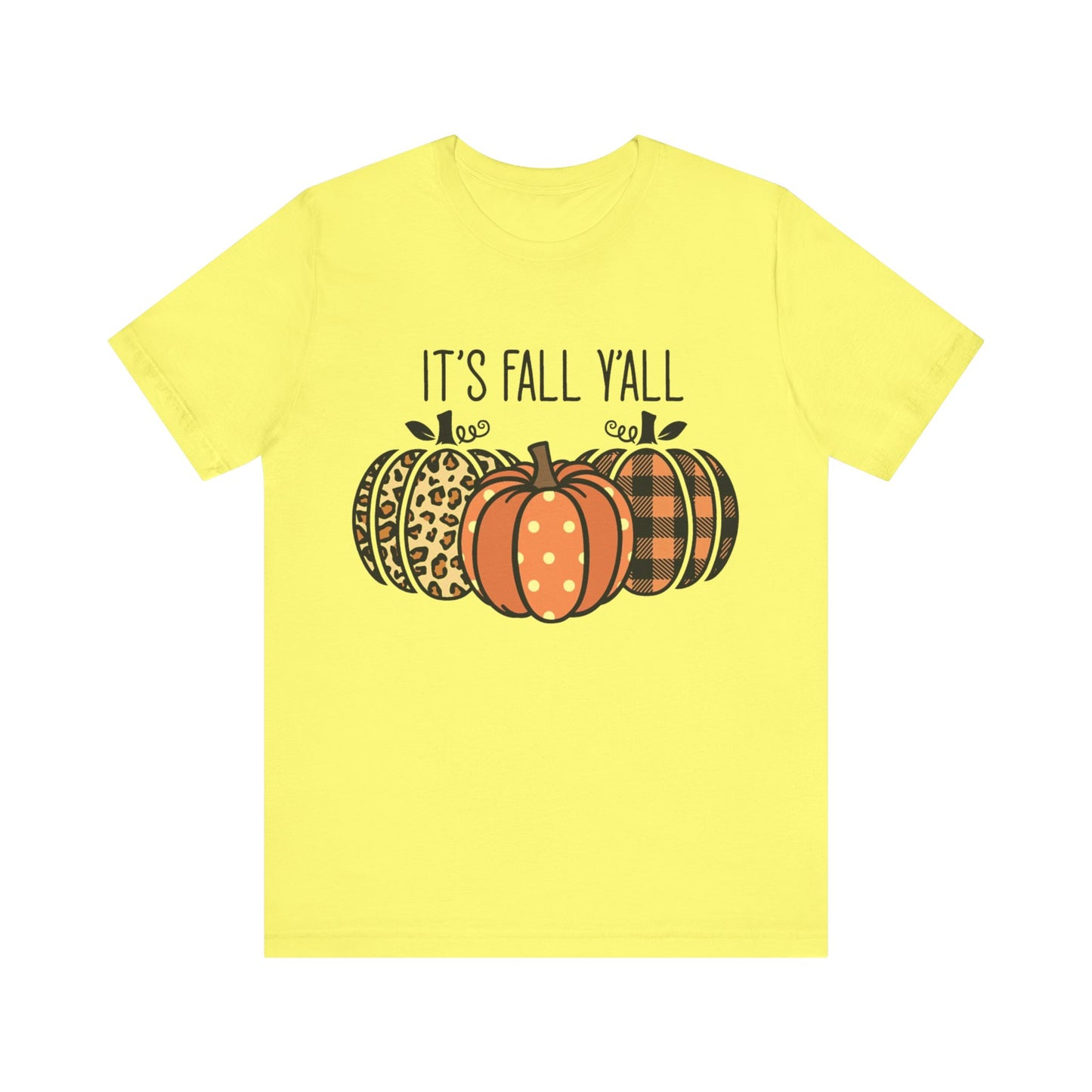 It's Fall Ya'll Jersey Short Sleeve Tee