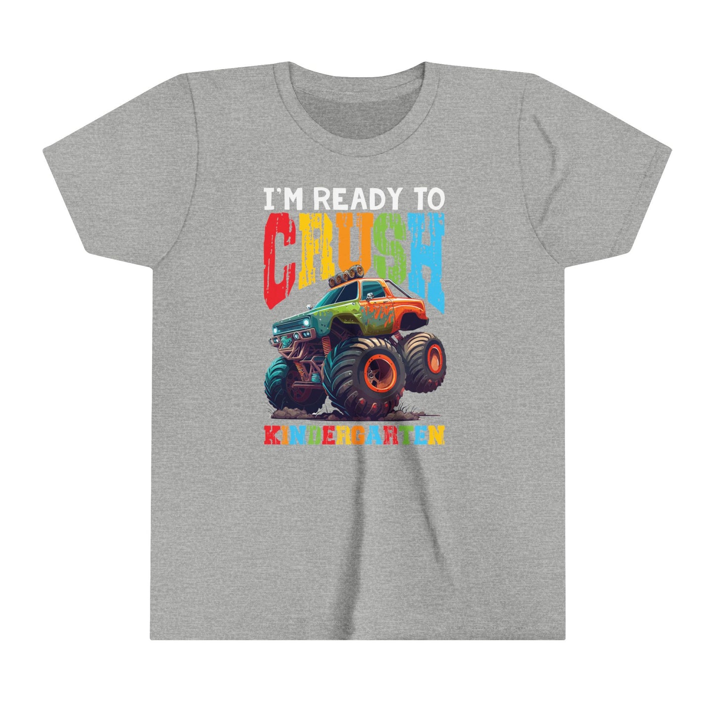 I'm Ready to Crush Kindergarten Youth Short Sleeve Tee